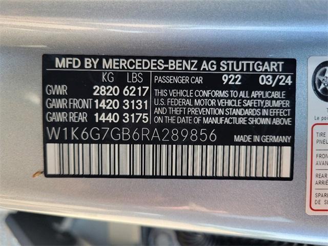 new 2024 Mercedes-Benz S-Class car, priced at $136,960