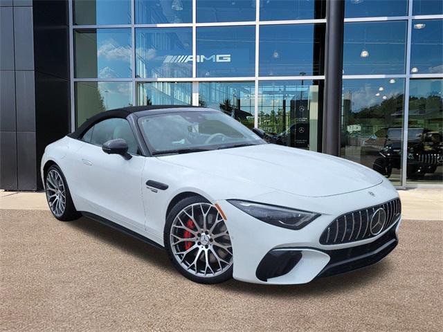 used 2022 Mercedes-Benz AMG SL 55 car, priced at $95,595