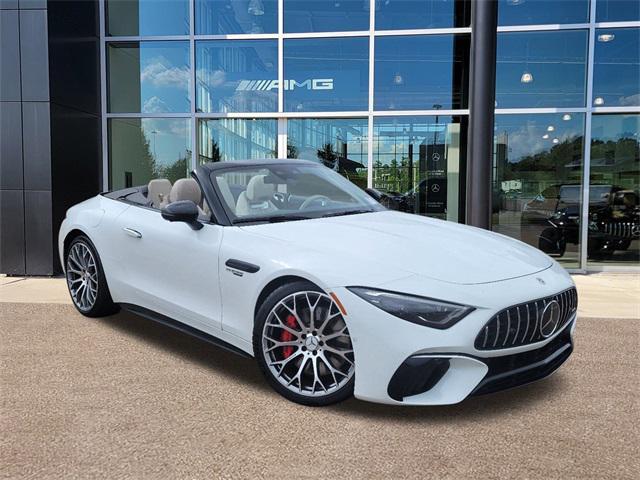 used 2022 Mercedes-Benz AMG SL 55 car, priced at $95,595