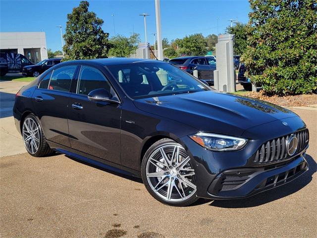 new 2025 Mercedes-Benz AMG C 43 car, priced at $75,065