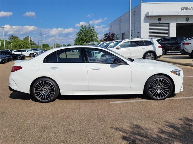 new 2024 Mercedes-Benz C-Class car, priced at $61,615