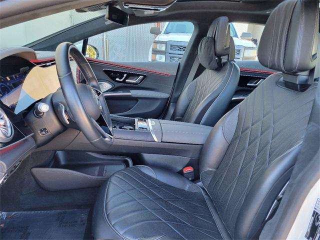 used 2022 Mercedes-Benz EQS 580 car, priced at $61,995