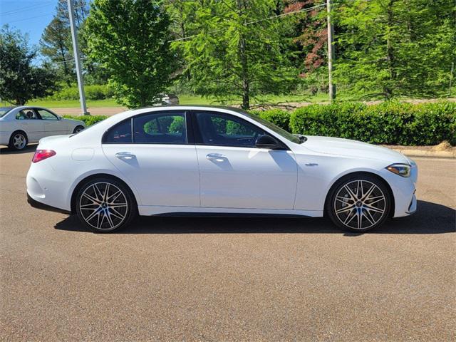 new 2024 Mercedes-Benz AMG C 43 car, priced at $74,285