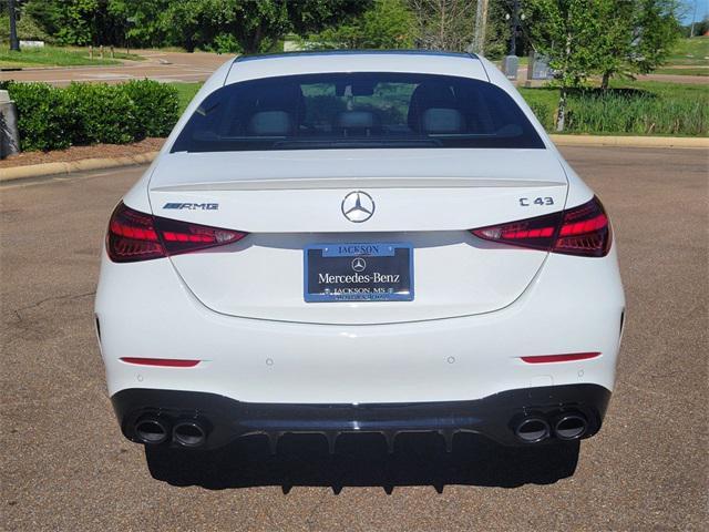 new 2024 Mercedes-Benz AMG C 43 car, priced at $74,285