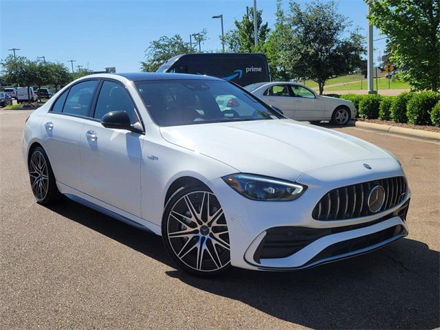 new 2024 Mercedes-Benz AMG C 43 car, priced at $74,285