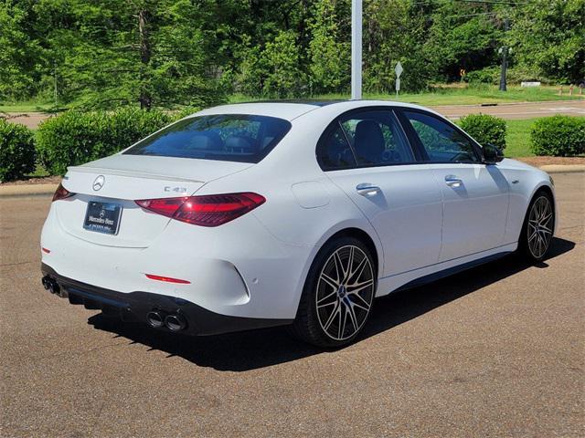 new 2024 Mercedes-Benz AMG C 43 car, priced at $74,285