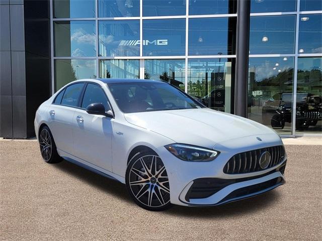 new 2024 Mercedes-Benz AMG C 43 car, priced at $74,285