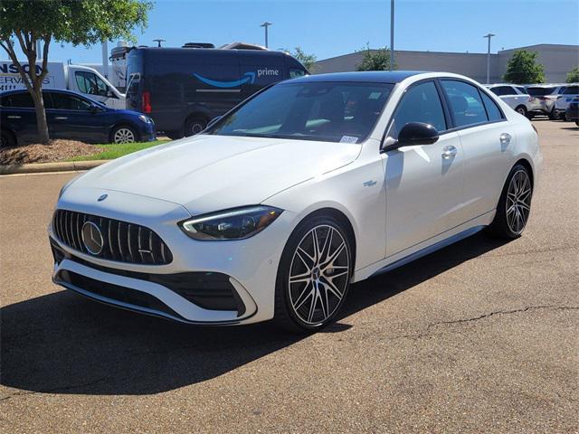 new 2024 Mercedes-Benz AMG C 43 car, priced at $74,285