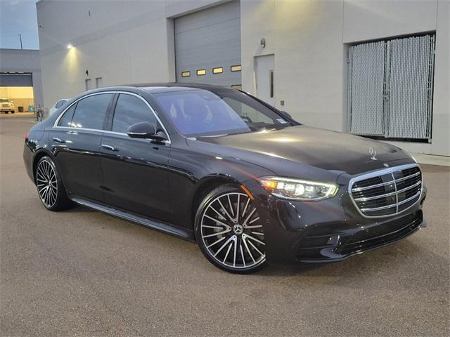 used 2022 Mercedes-Benz S-Class car, priced at $74,850