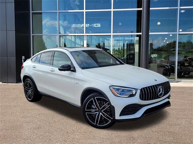 used 2021 Mercedes-Benz AMG GLC 43 car, priced at $50,500