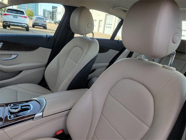 used 2017 Mercedes-Benz C-Class car, priced at $17,500