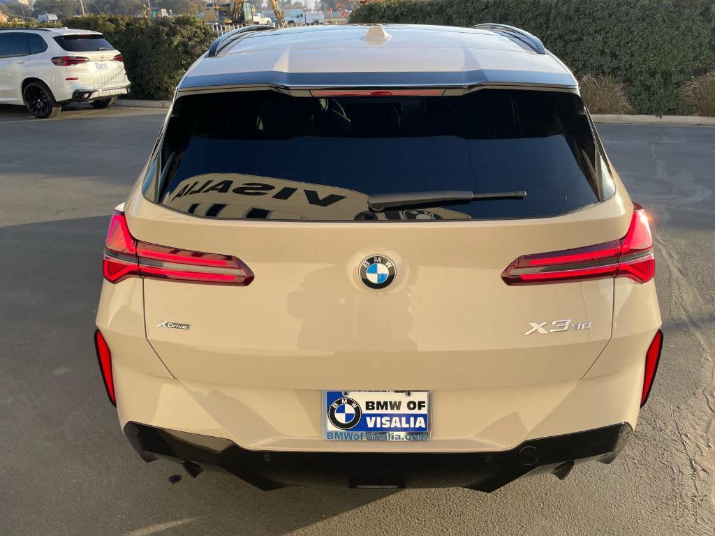 new 2025 BMW X3 car, priced at $61,650