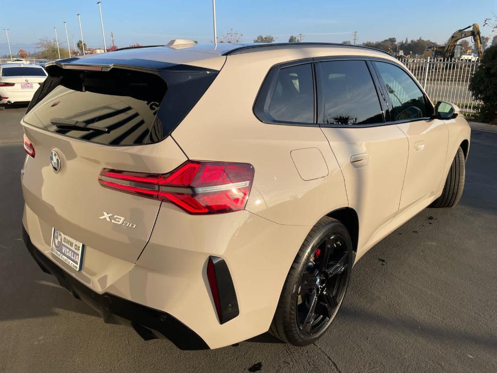 new 2025 BMW X3 car, priced at $61,650