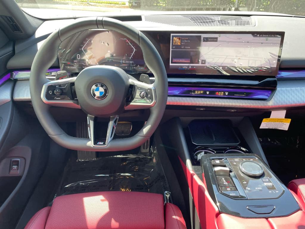 new 2025 BMW 540 car, priced at $78,375