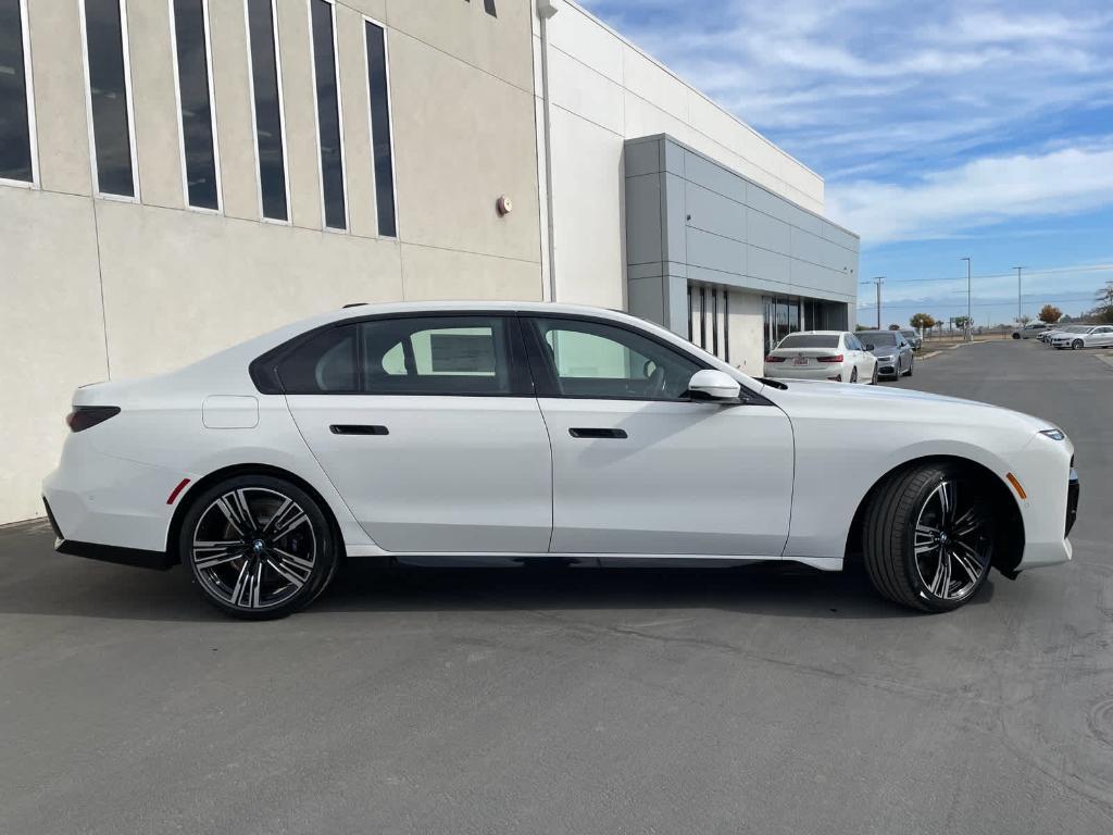 new 2025 BMW 740 car, priced at $108,250