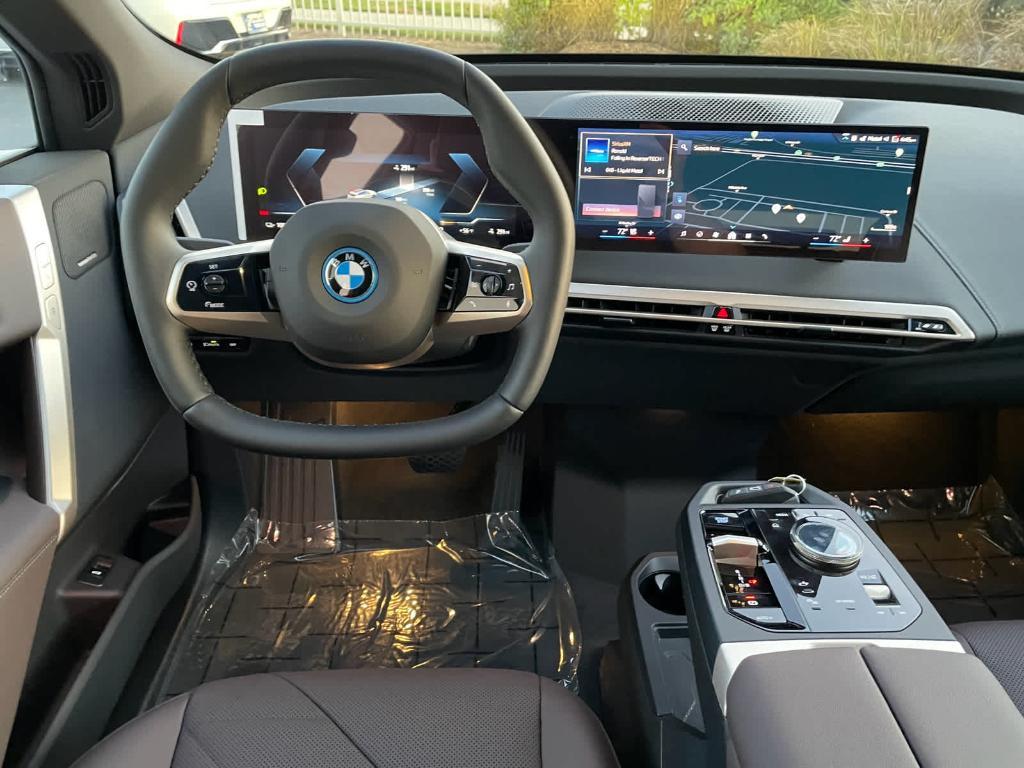 new 2025 BMW iX car, priced at $98,775