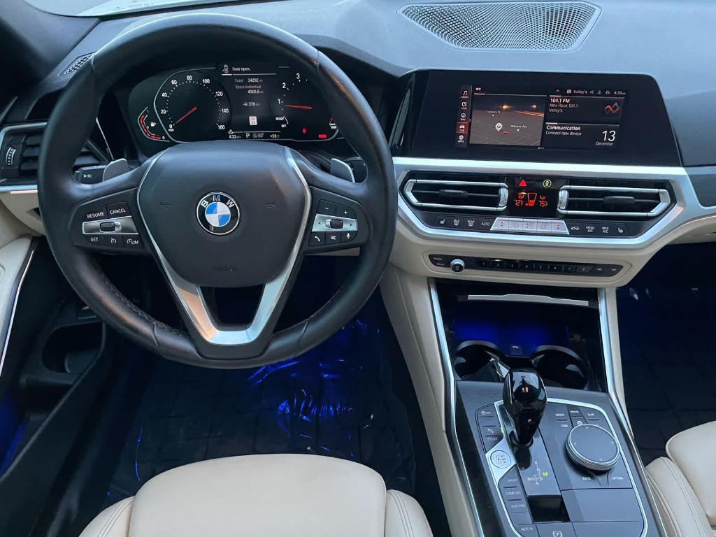 used 2022 BMW 330 car, priced at $31,997