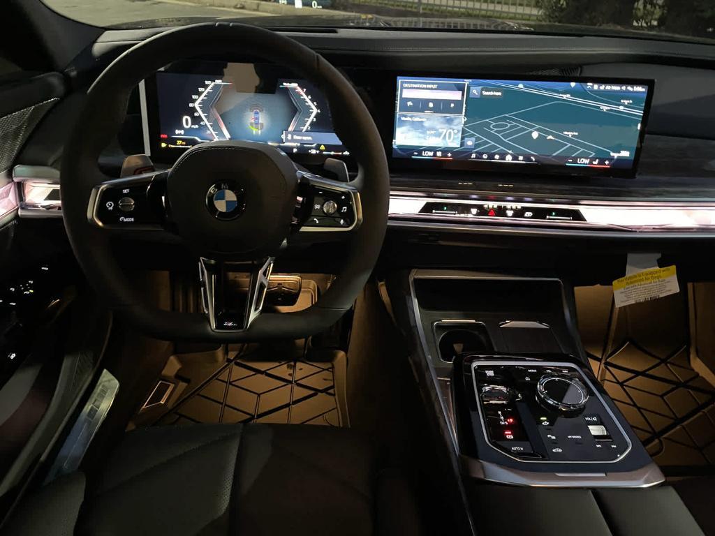 new 2025 BMW 740 car, priced at $106,250