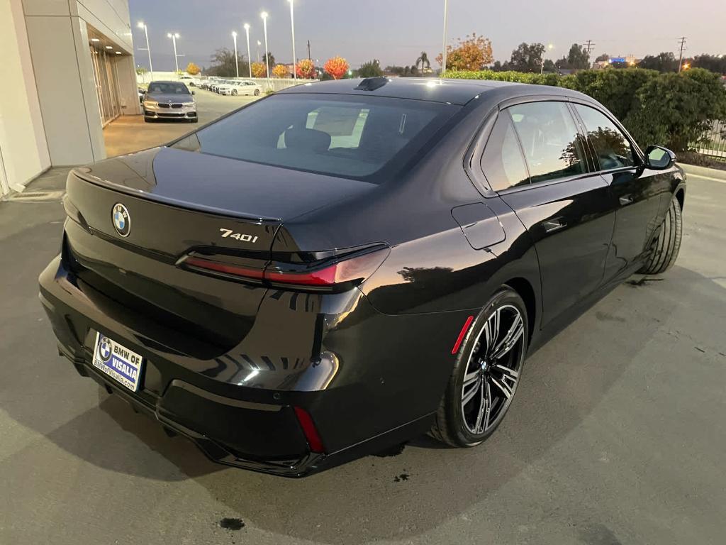 new 2025 BMW 740 car, priced at $106,250