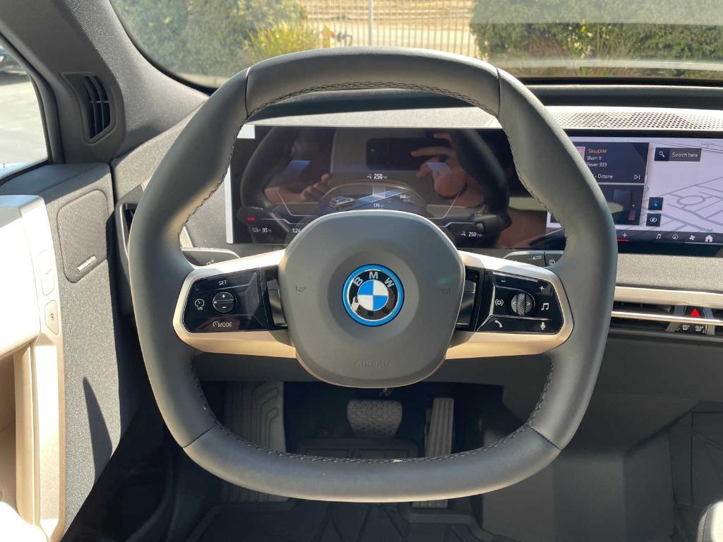 new 2025 BMW iX car, priced at $98,750