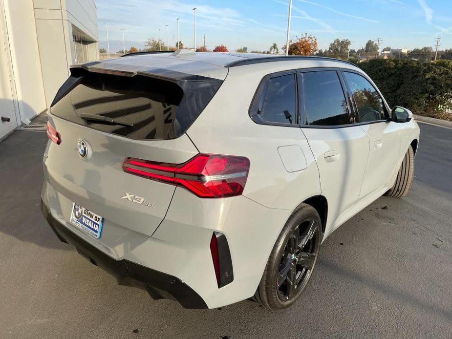 new 2025 BMW X3 car, priced at $61,650