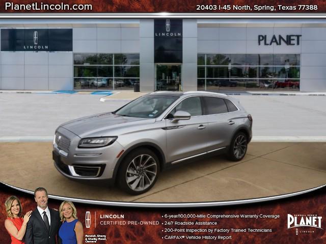 used 2020 Lincoln Nautilus car, priced at $30,911