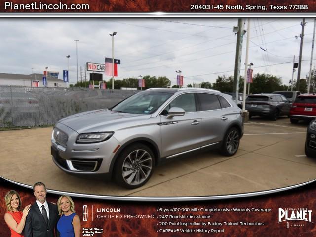 used 2020 Lincoln Nautilus car, priced at $30,911