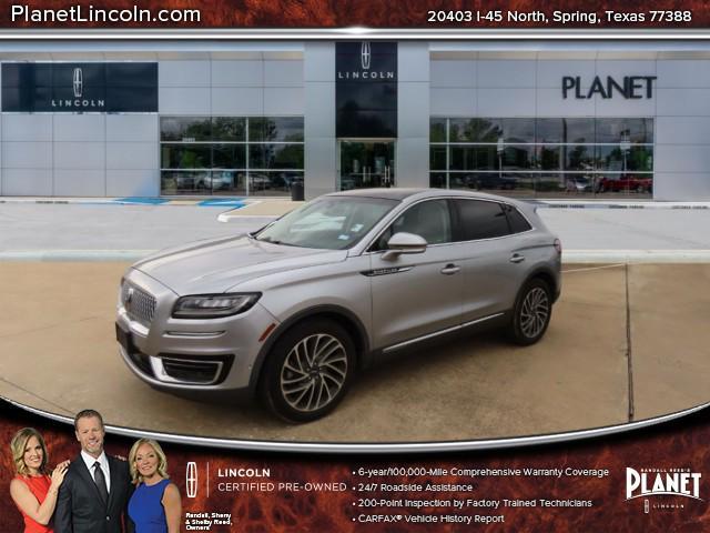 used 2020 Lincoln Nautilus car, priced at $28,911