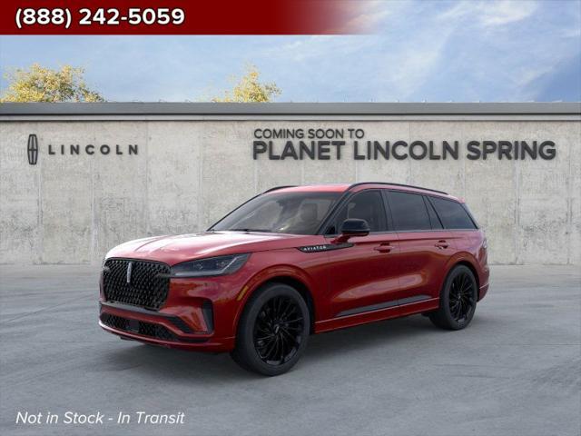 new 2025 Lincoln Aviator car, priced at $77,950