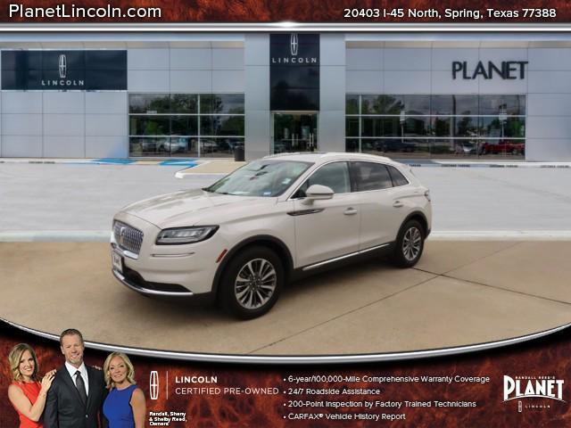 used 2021 Lincoln Nautilus car, priced at $31,911