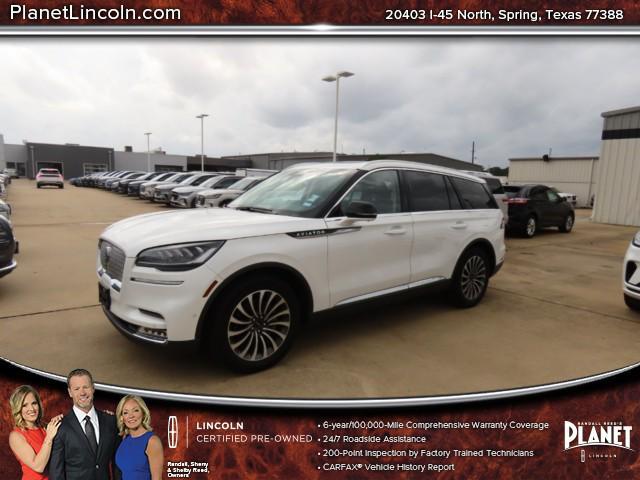 used 2020 Lincoln Aviator car, priced at $38,911