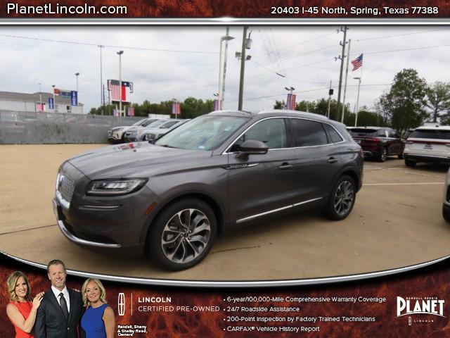 used 2022 Lincoln Nautilus car, priced at $34,911