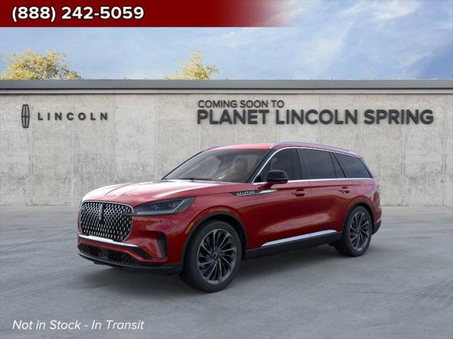 new 2025 Lincoln Aviator car, priced at $78,640