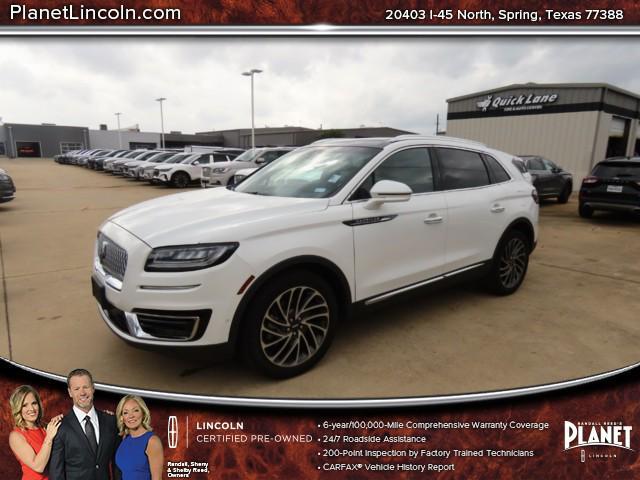 used 2020 Lincoln Nautilus car, priced at $31,945