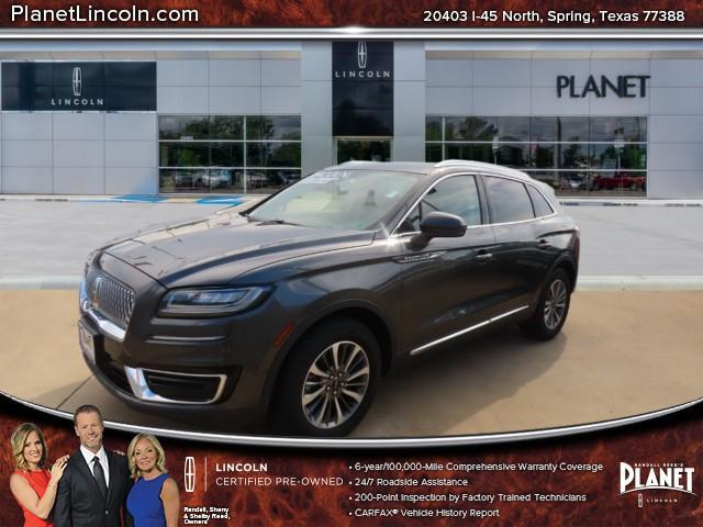 used 2020 Lincoln Nautilus car, priced at $25,917