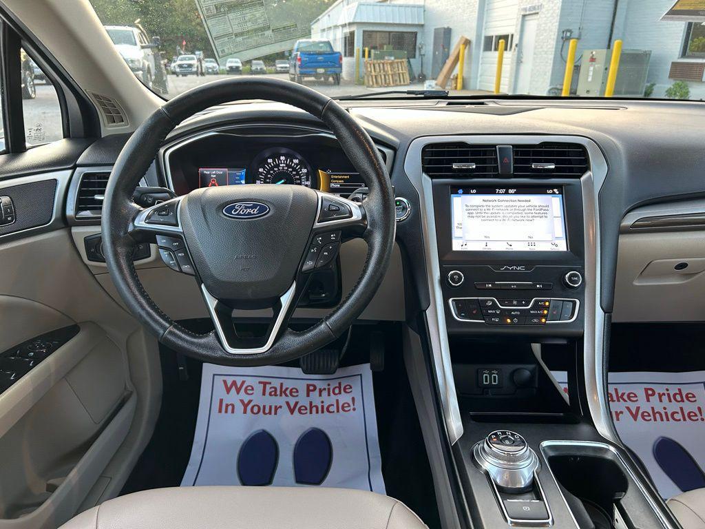 used 2019 Ford Fusion car, priced at $14,861