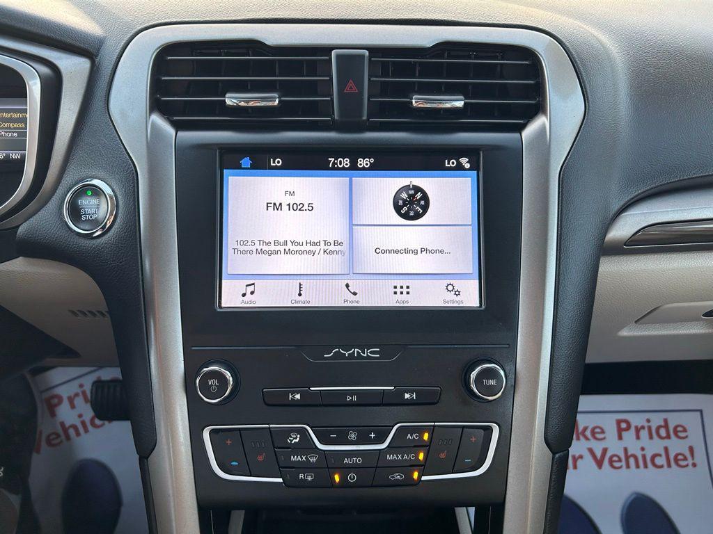 used 2019 Ford Fusion car, priced at $14,861
