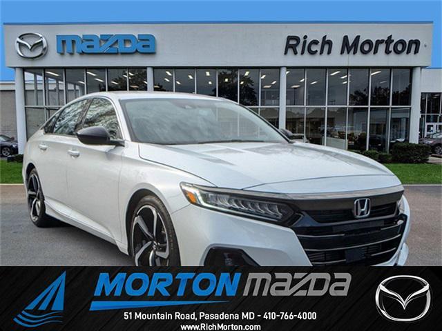 used 2021 Honda Accord car, priced at $24,388