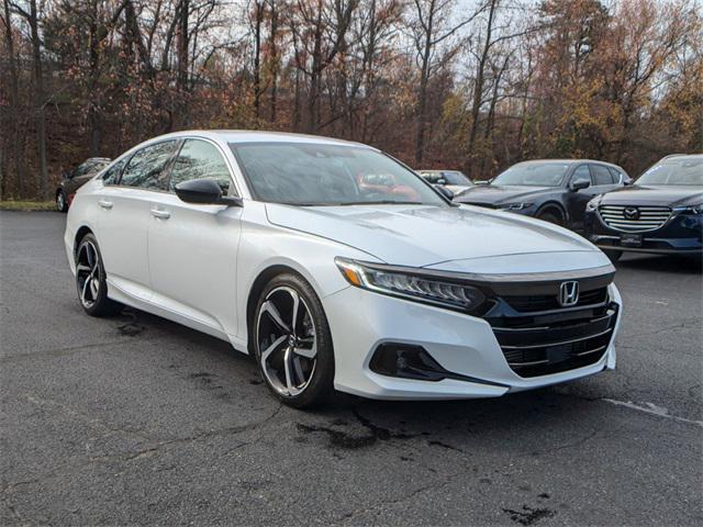 used 2021 Honda Accord car, priced at $24,988