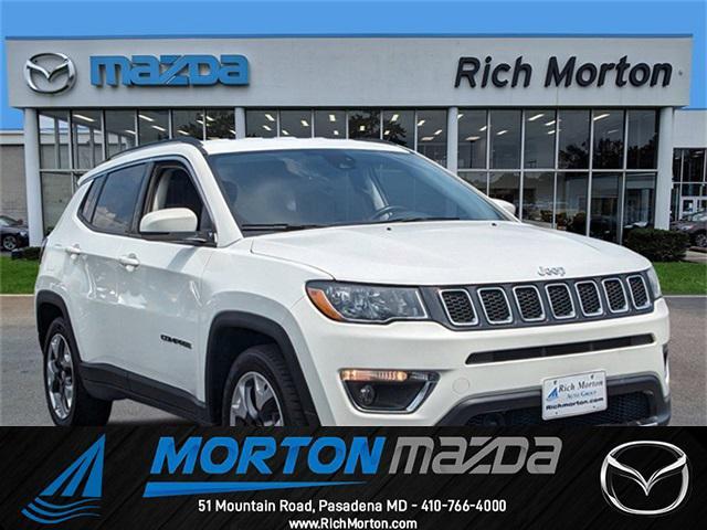 used 2021 Jeep Compass car, priced at $18,688