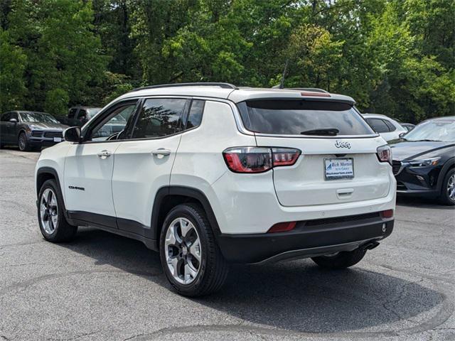 used 2021 Jeep Compass car, priced at $18,988