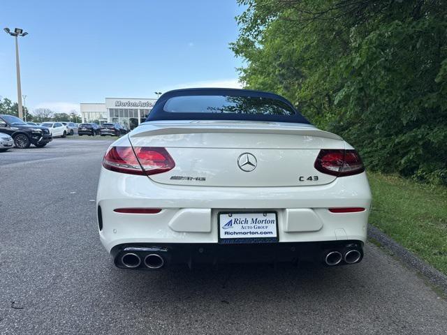 used 2020 Mercedes-Benz AMG C 43 car, priced at $45,988