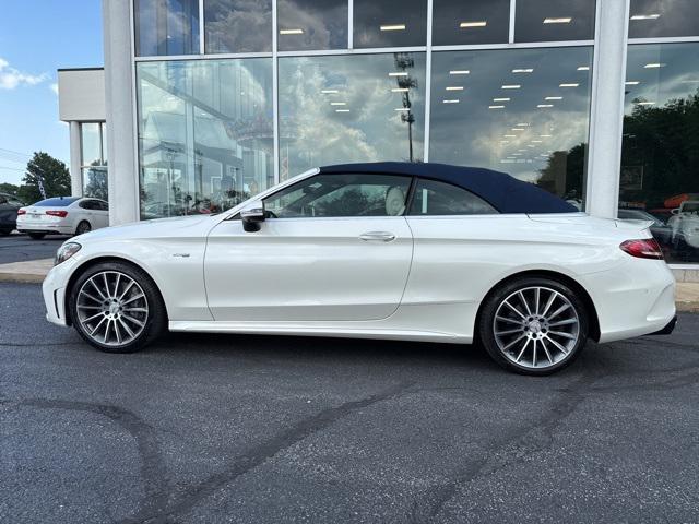 used 2020 Mercedes-Benz AMG C 43 car, priced at $45,988