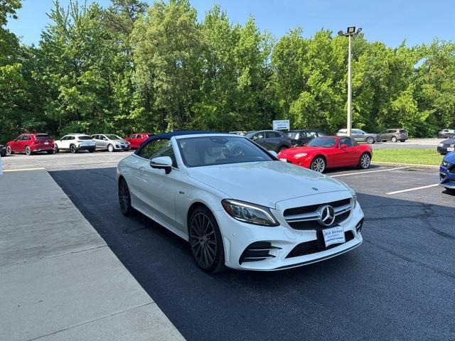 used 2020 Mercedes-Benz AMG C 43 car, priced at $45,988
