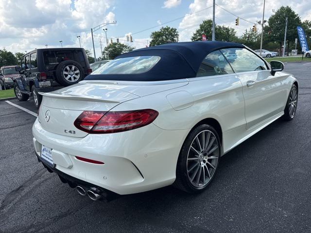 used 2020 Mercedes-Benz AMG C 43 car, priced at $45,988