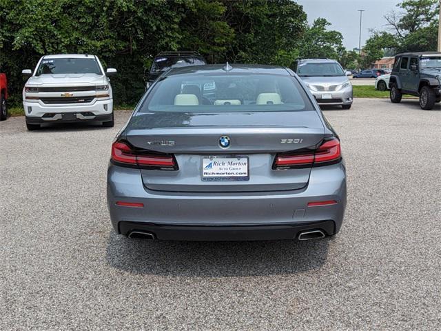 used 2021 BMW 530 car, priced at $34,988