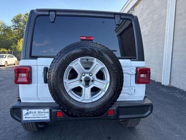 used 2021 Jeep Wrangler Unlimited car, priced at $26,988