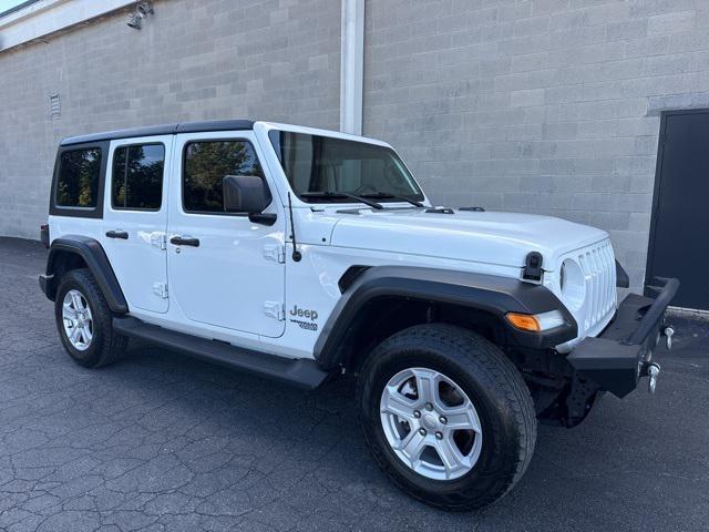 used 2021 Jeep Wrangler Unlimited car, priced at $26,988