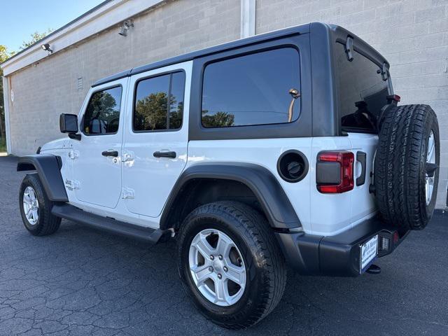 used 2021 Jeep Wrangler Unlimited car, priced at $26,988