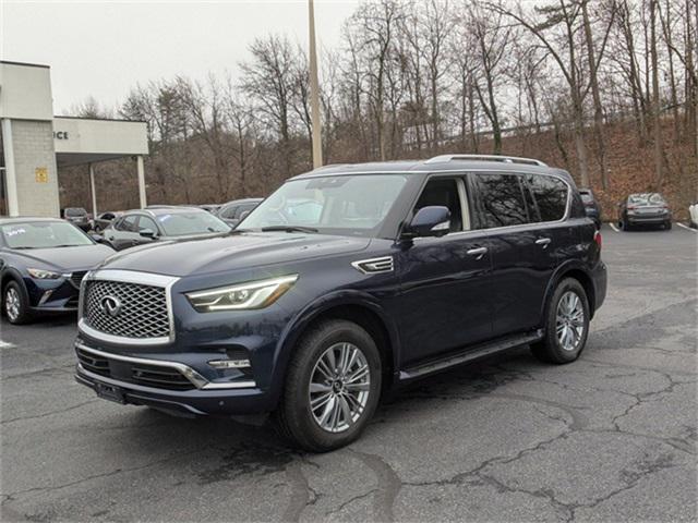 used 2021 INFINITI QX80 car, priced at $32,588